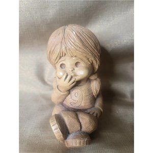 Vintage Fanniekins “Rainy Day” Girl Figureine Statue Collectable 1975